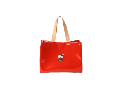 HELLO KITTY x BEAMS COUTURE Hello Kitty Embroidery Bag "Red"