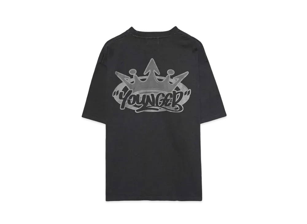 YZ STORE 9090xYounger Song King Logo Tee Exclusive "BLACK"