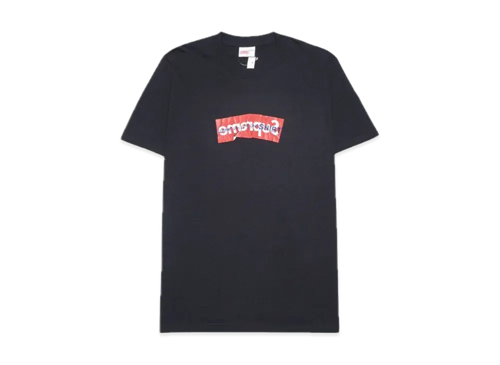 Supreme COMME des GARCONS SHIRT Box Logo Tee "Black"