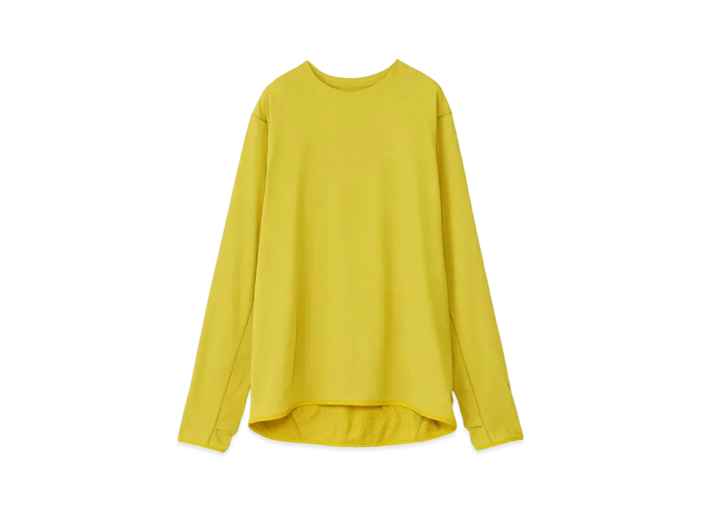 Goldwin Breathable Dry Air Long Sleeve T-Shirt (Unisex) "Acid Yellow"