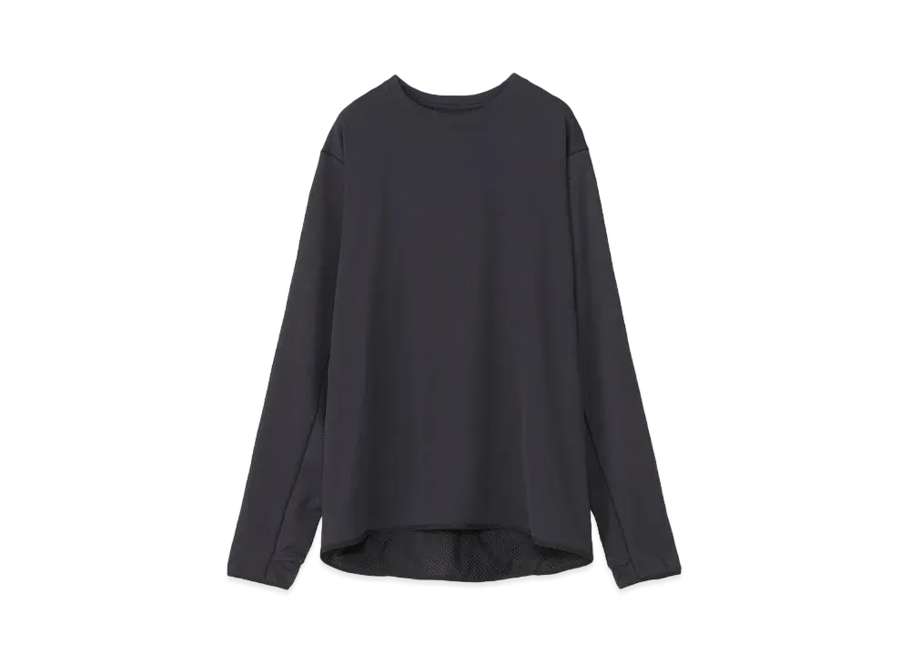 Goldwin Breathable Dry Air Long Sleeve T-Shirt (Unisex) "Black"