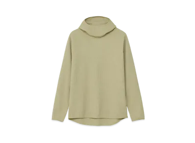Goldwin Waffle Light Long Sleeve Hoodie (Unisex) "Oak Beige"
