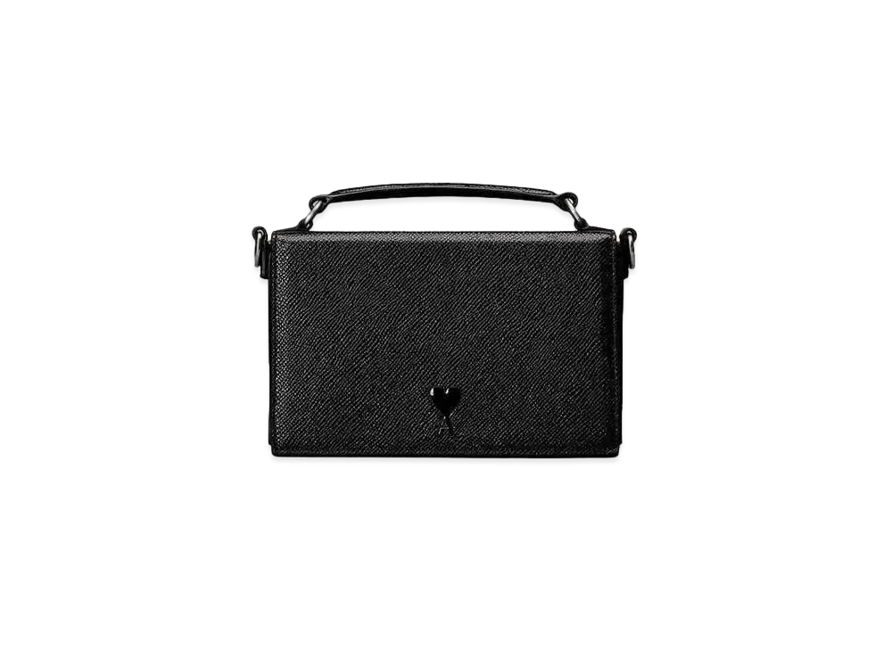 AMI PARIS Ami de Coeur Lunch Box Bag #1 "Black"
