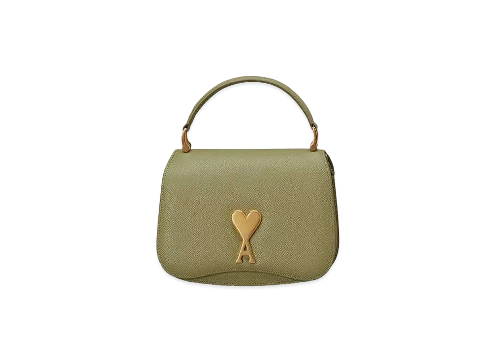AMI PARIS Paris Paris Shoulder Bag Mini "Olive"