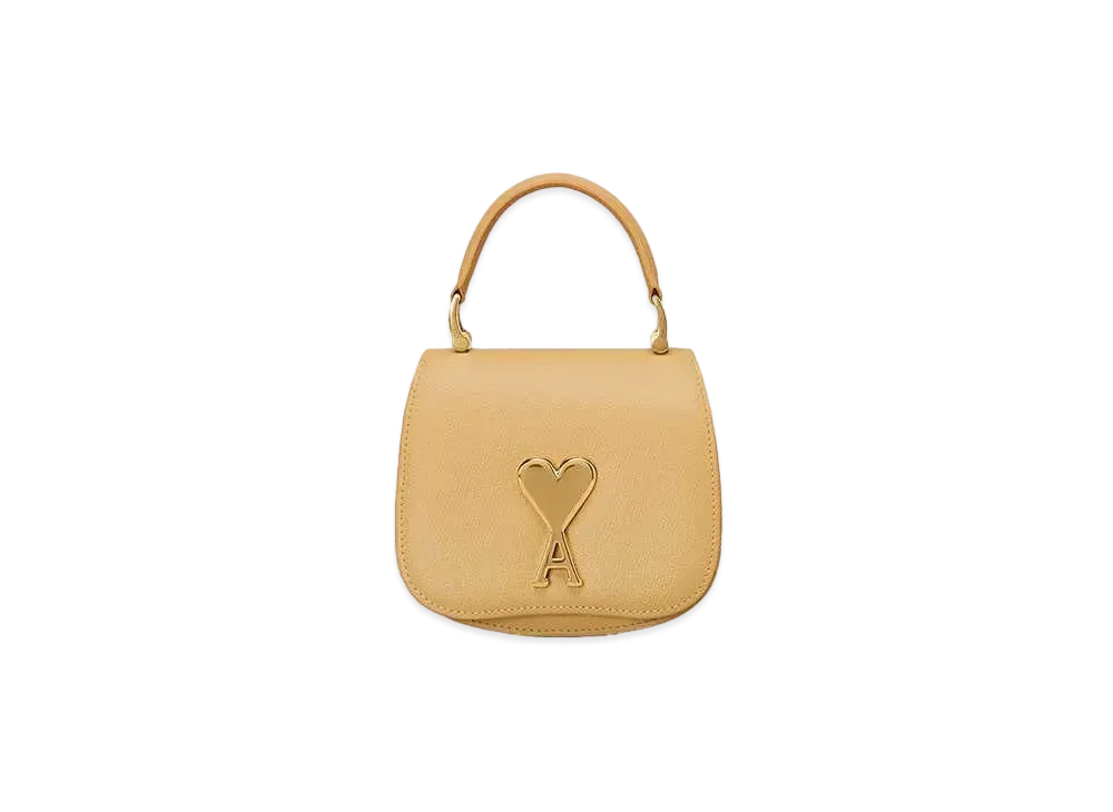 AMI PARIS Paris Paris Shoulder Bag Nano "Citronella"