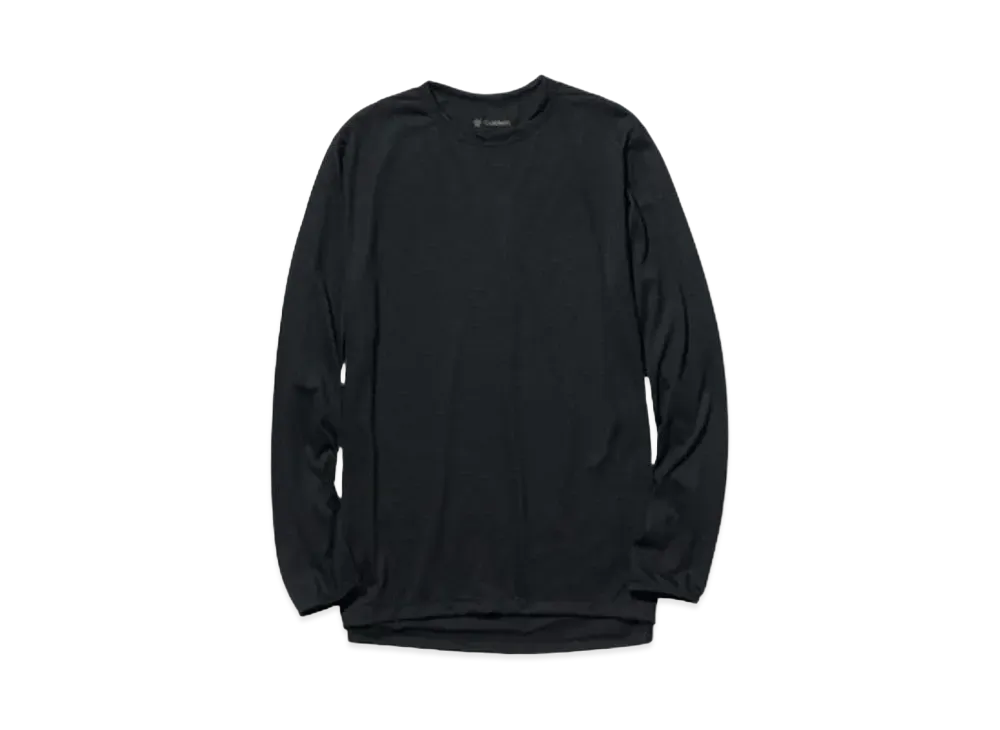 Goldwin Wool Long Sleeve T-shirt (Unisex) "Ink Navy"