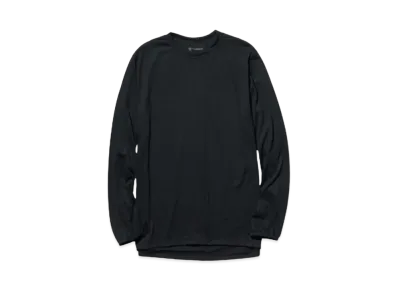 Goldwin Wool Long Sleeve T-shirt (Unisex) "Ink Navy"