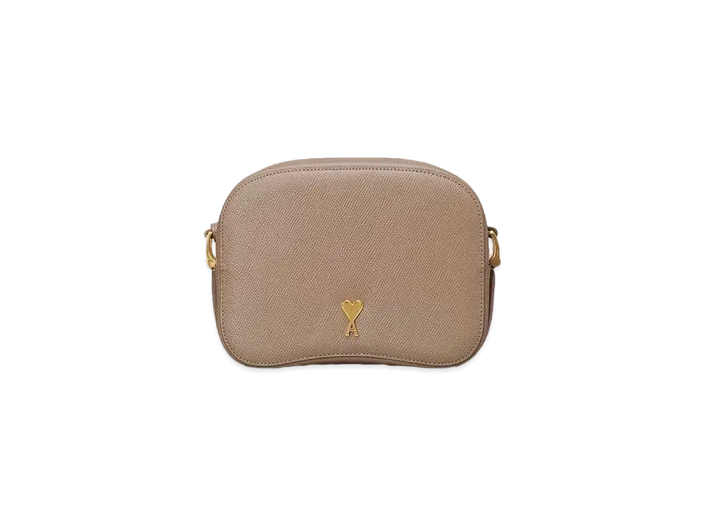 AMI PARIS Paris Paris Camera Bag "Light Tope"