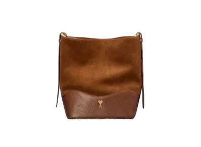 AMI PARIS Paname Paname Bucket Bag "Cognac"