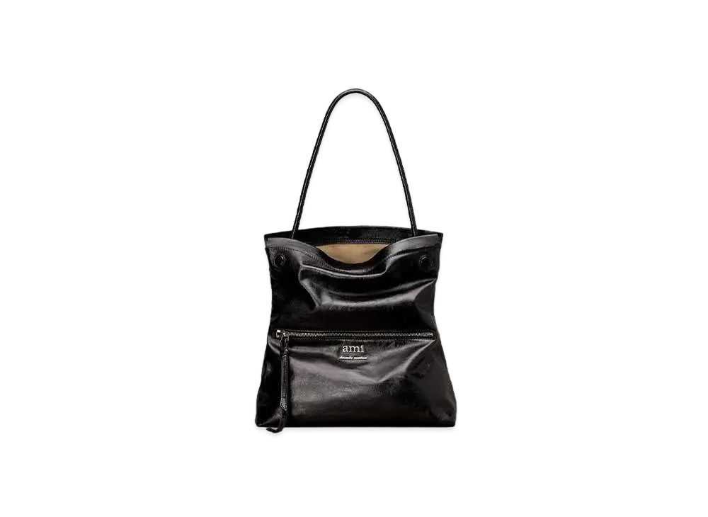 アミ パリス グロサリー バッグ "ブラック"