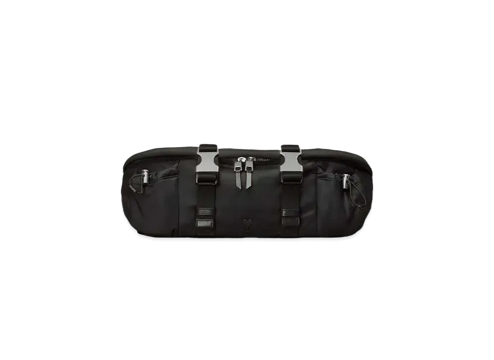 AMI PARIS Ami de Coeur Bum Bag "Black"