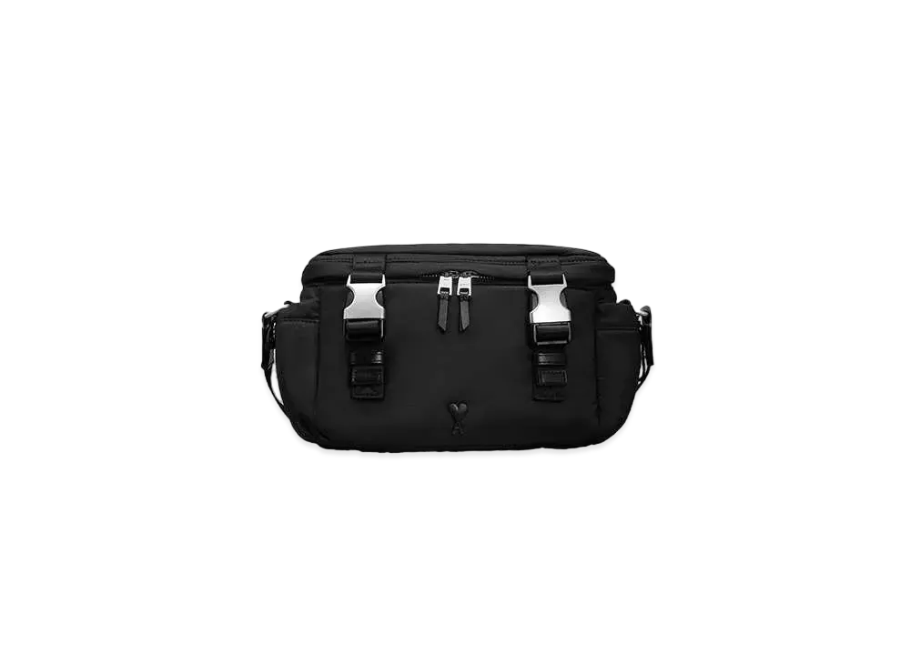 AMI PARIS Ami de Coeur Messenger Bag "Black"