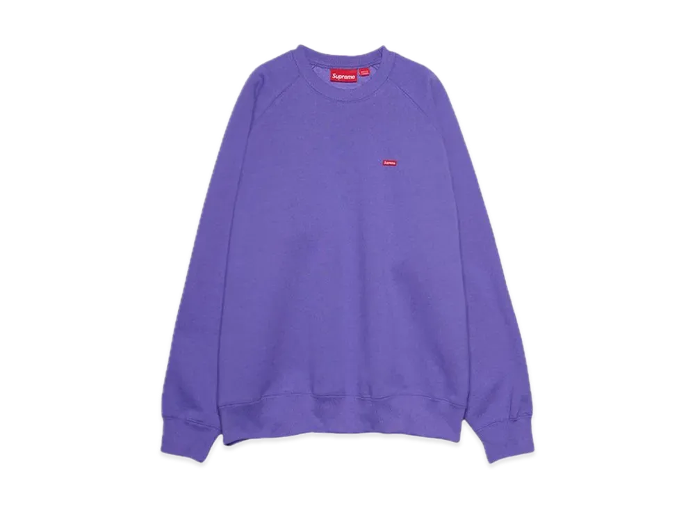 Supreme Small Box Raglan Crewneck "Violet"
