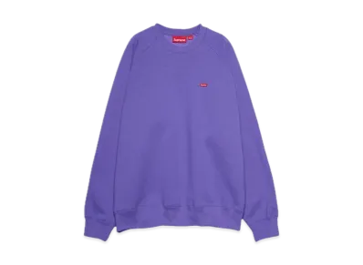 Supreme Small Box Raglan Crewneck "Violet"