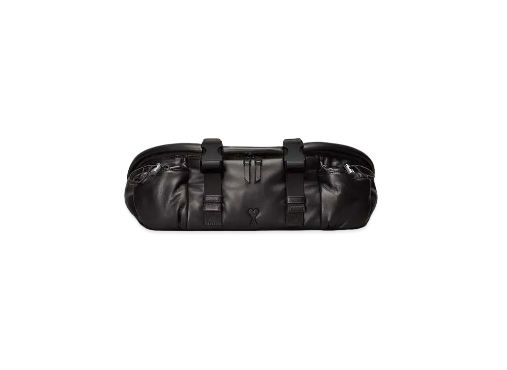 AMI PARIS Ami de Coeur Bum Bag #1 "Black"