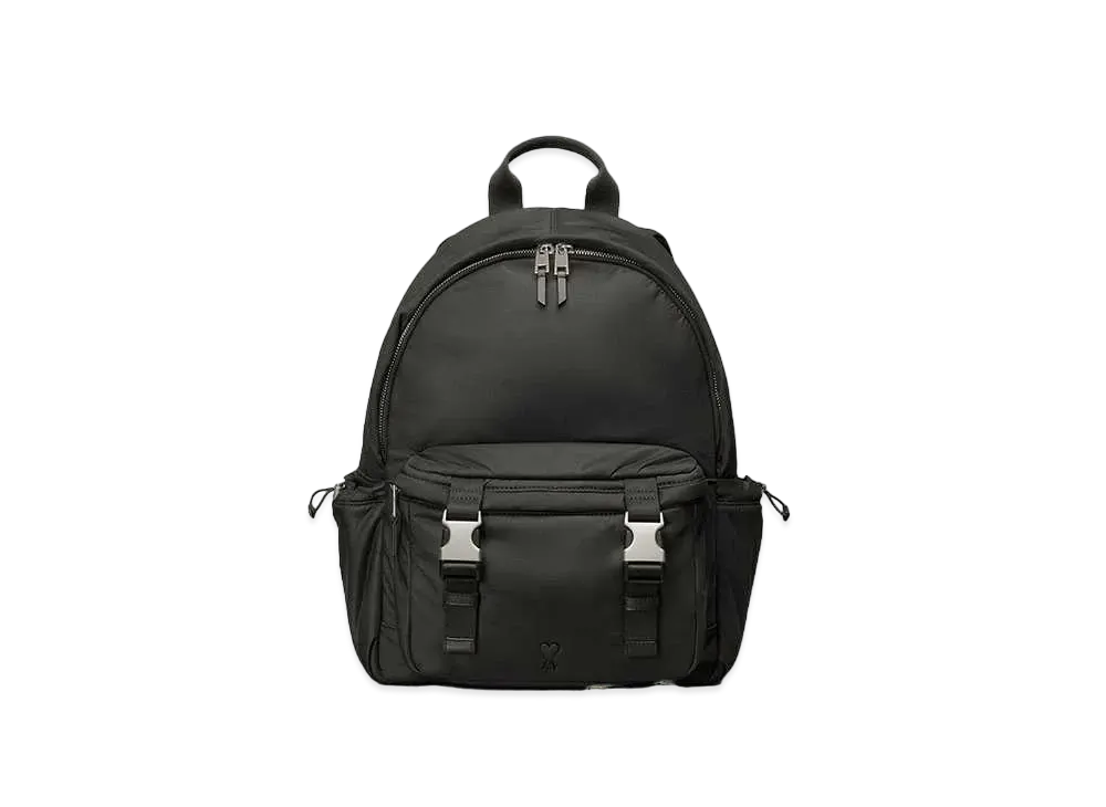 AMI PARIS Ami de Coeur Back Pack #1 "Black"