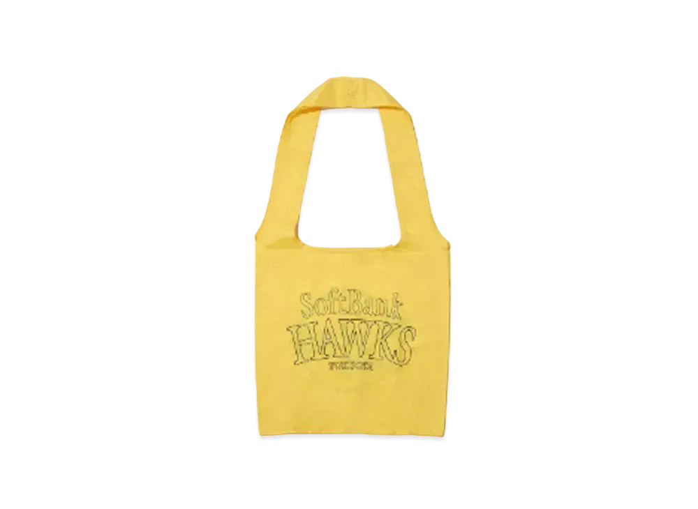 KEBOZ x HAWKS Shop Bag (L) "Yellow"