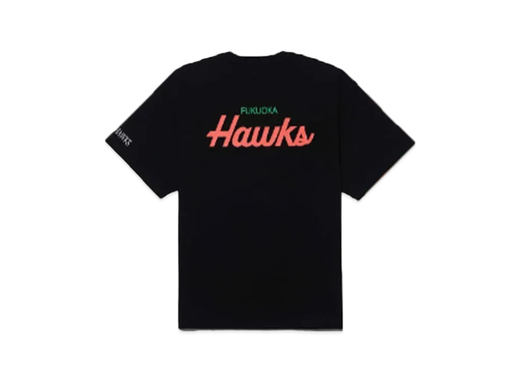 KEBOZ x HAWKS Old Logo S/S Tee "Black"