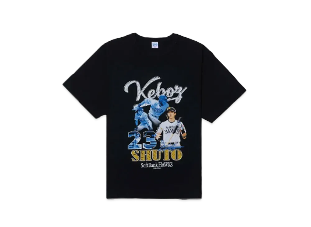 KEBOZ x HAWKS Shuto S/S Tee "Black"