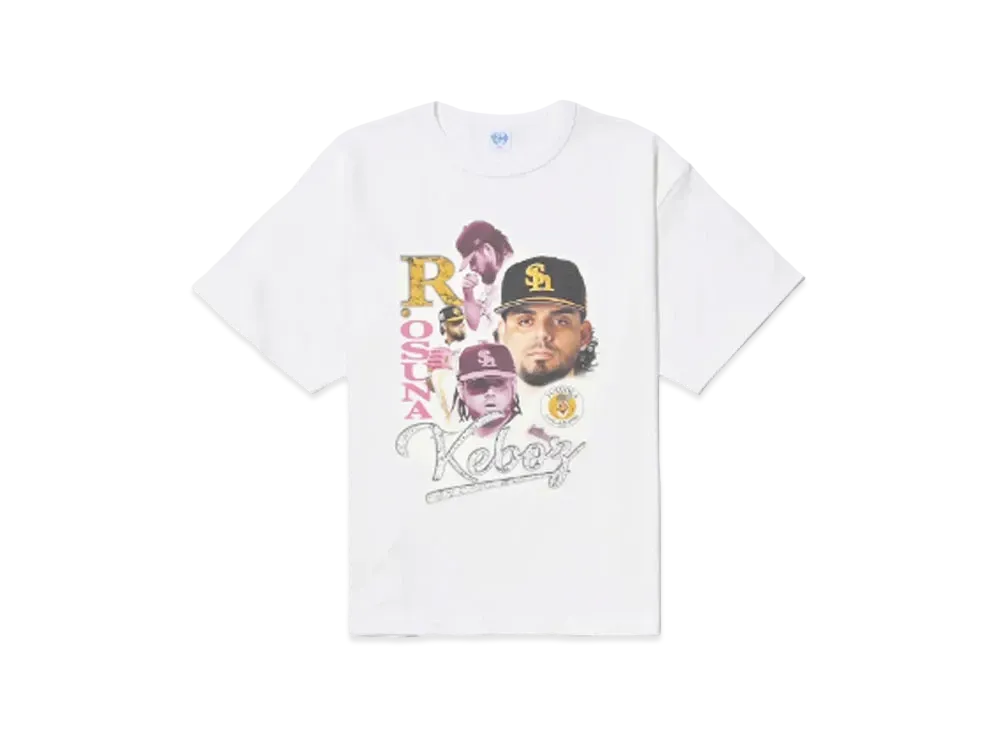 KEBOZ x HAWKS Osuna S/S Tee "White"