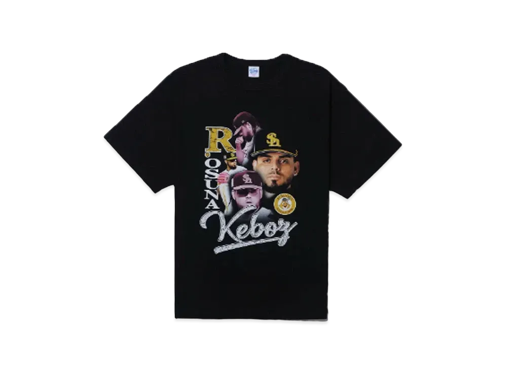 KEBOZ x HAWKS Osuna S/S Tee "Black"