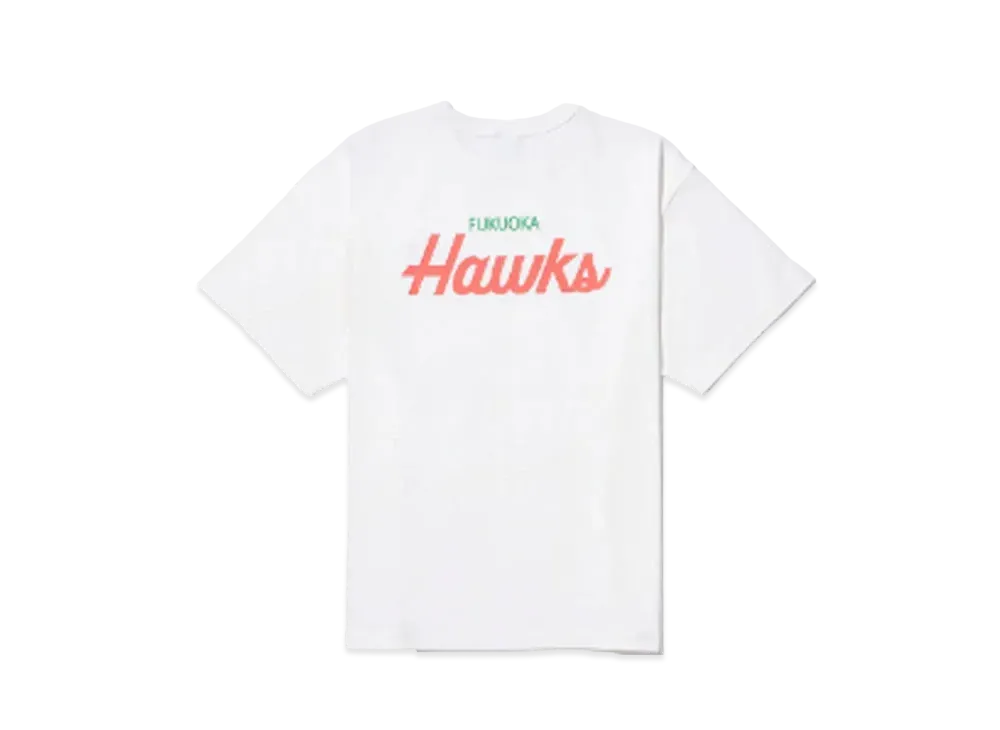 KEBOZ x HAWKS Old Logo S/S Tee "White"
