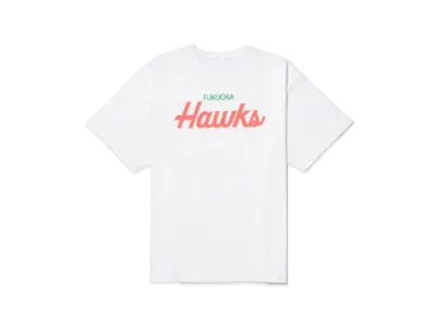 KEBOZ x HAWKS Old Logo S/S Tee "White"