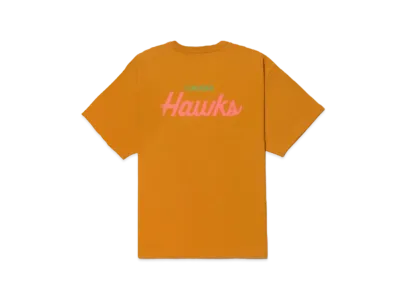 KEBOZ x HAWKS Old Logo S/S Tee "Yellow"