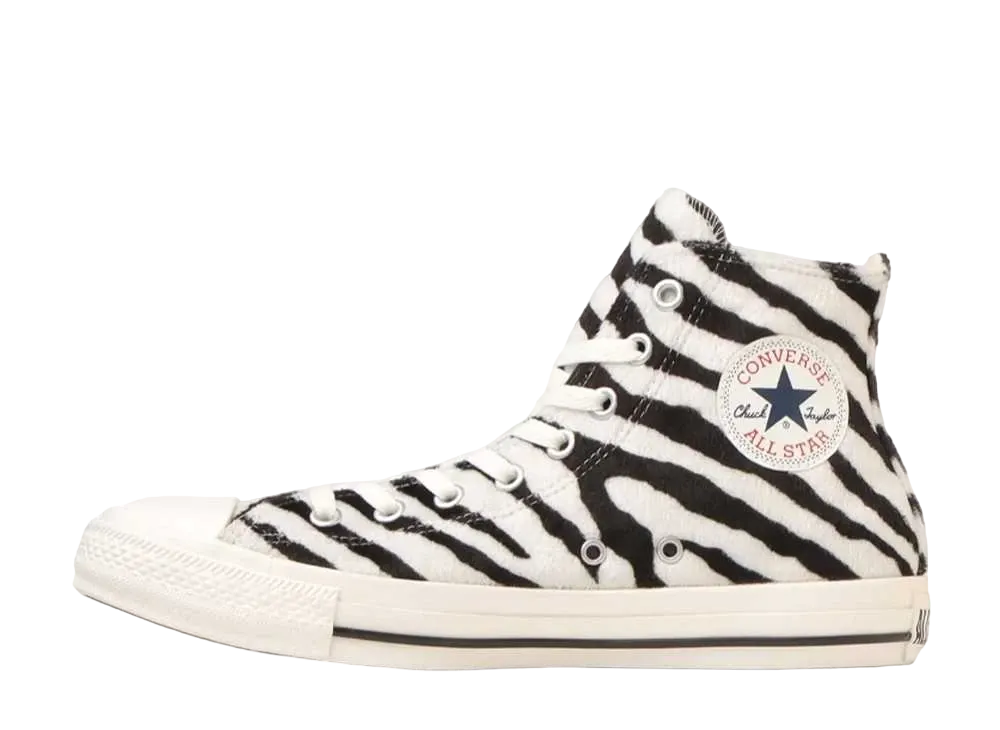 コンバース オールスター ゼブラファー ハイ "オフホワイト"