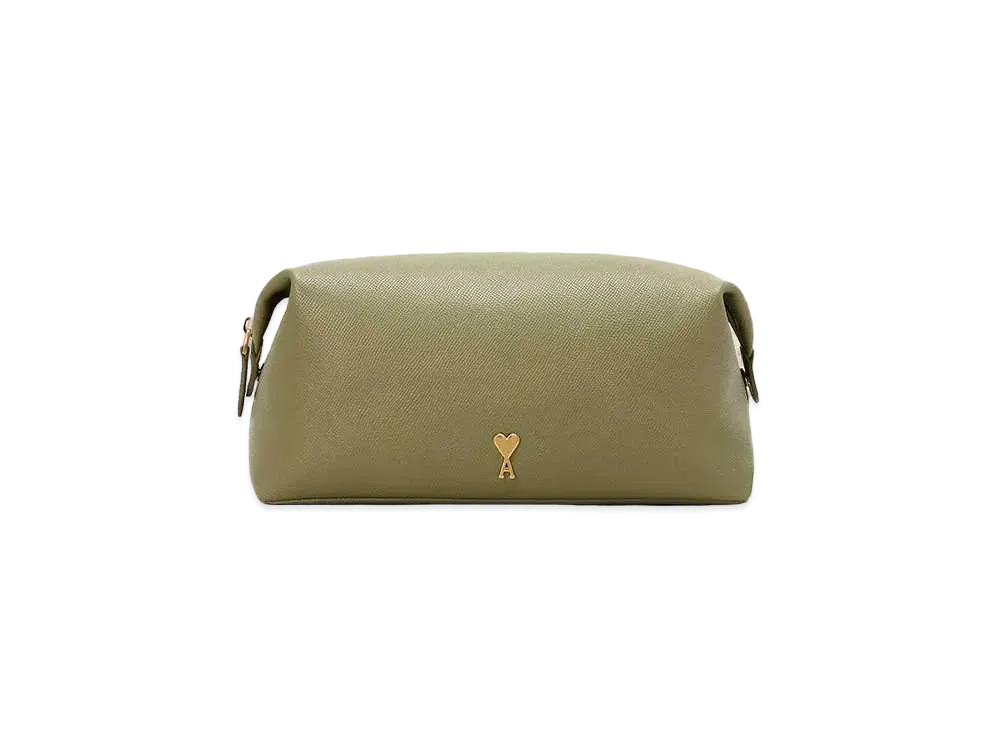 AMI PARIS Paris Paris Pouch #1 "Olive"