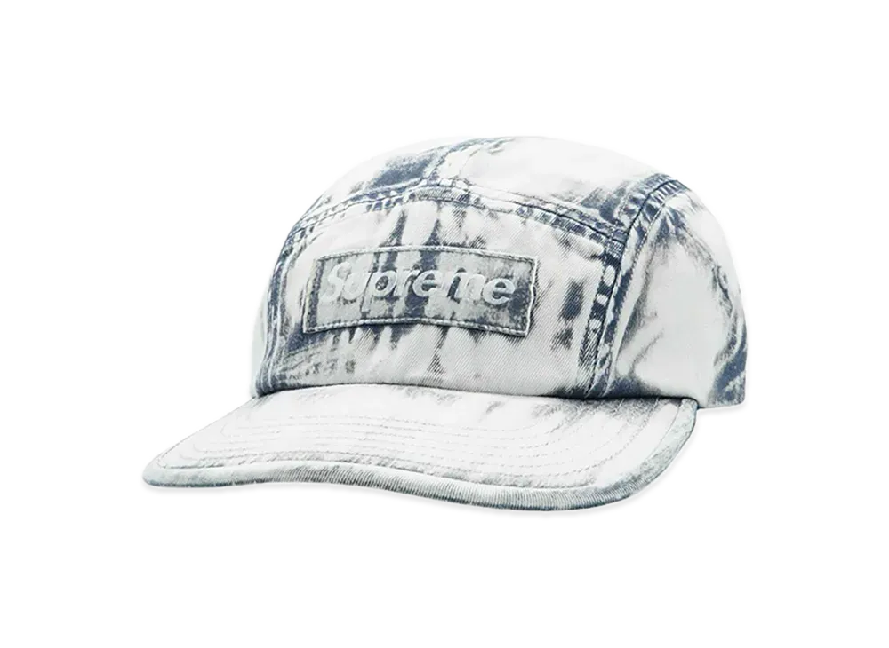 Supreme Bleached Chino Camp Cap "Navy"