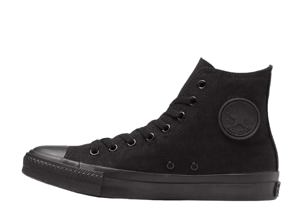 Converse Canvas All Star Hi "Black Monochrome"