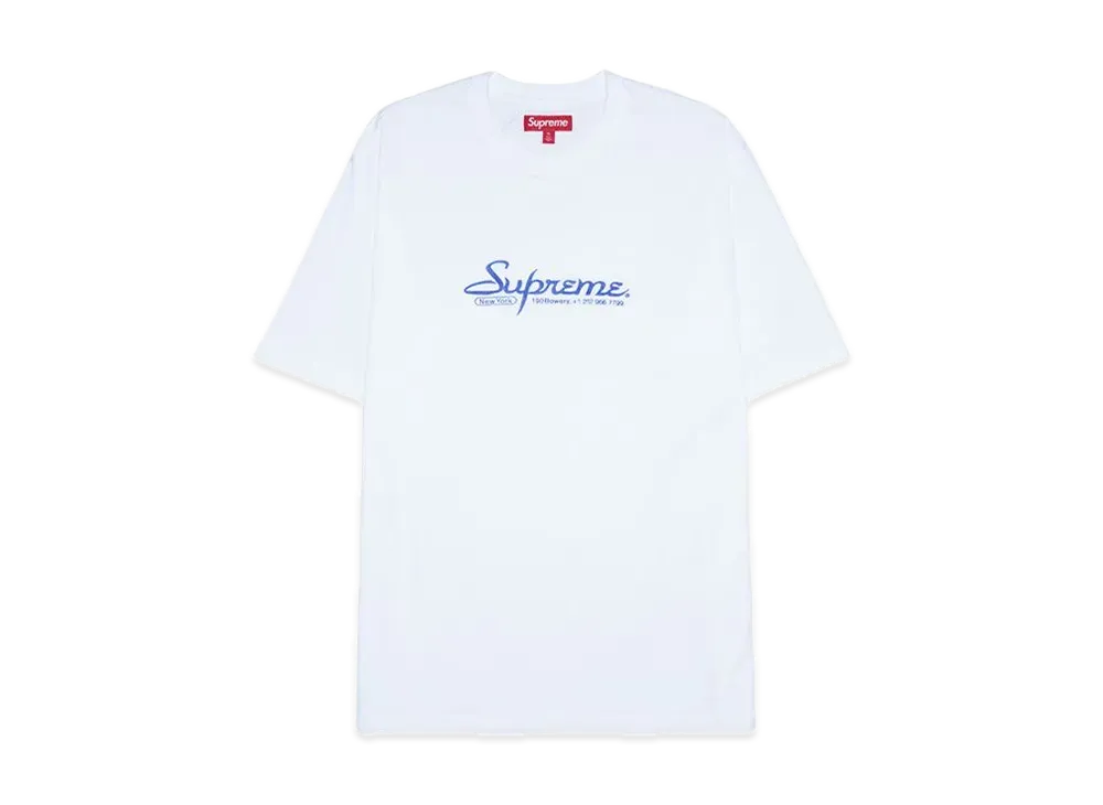 Supreme Contact S/S Top "White"