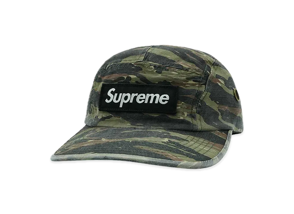Supreme Military Camp Cap "Olive Tiger Camo" (24SS)