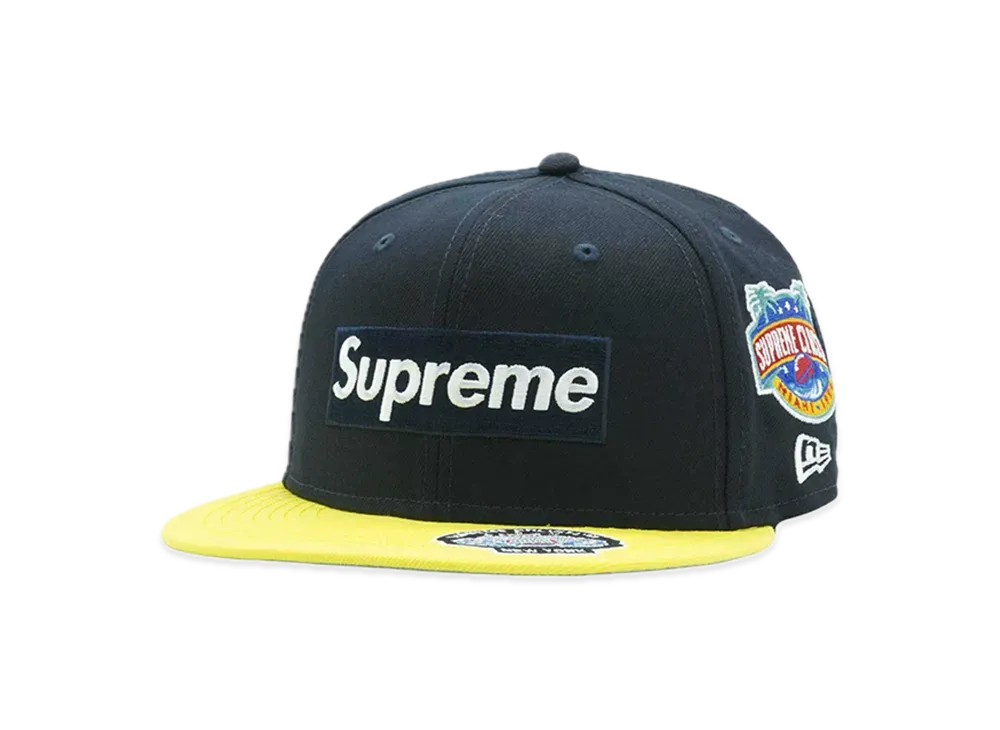 Supreme Championships Box Logo New Era "Navy"