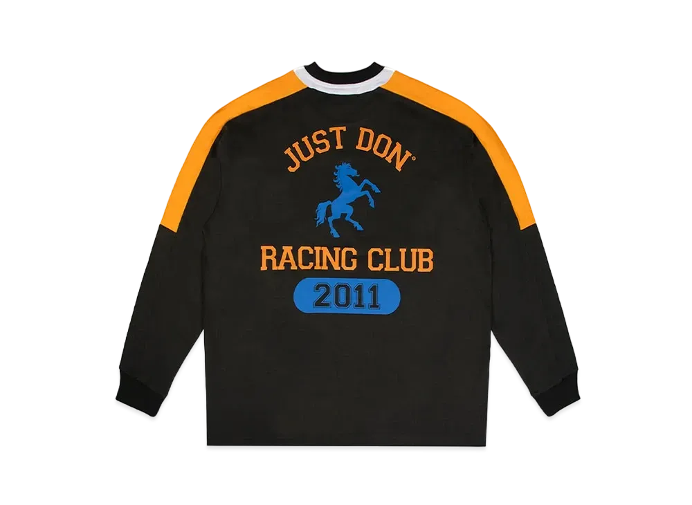 Just Don Track T-shirt "Black"