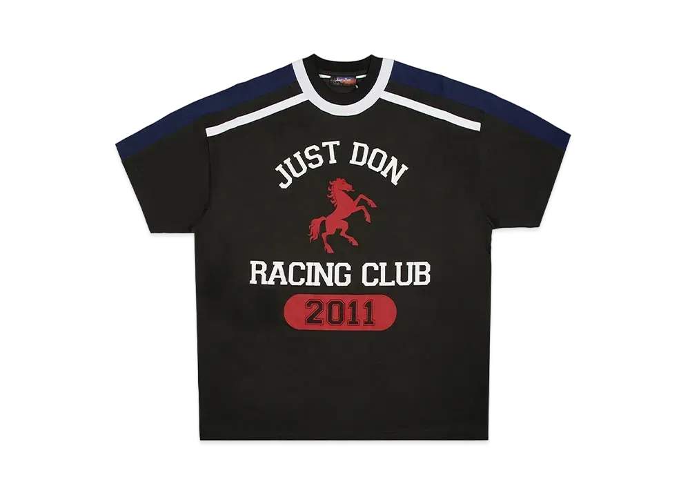 Just Don S/S Track T-shirt "Black"