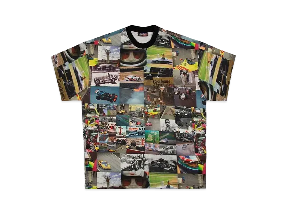 Just Don S/S Collage Tee "Multicolor"