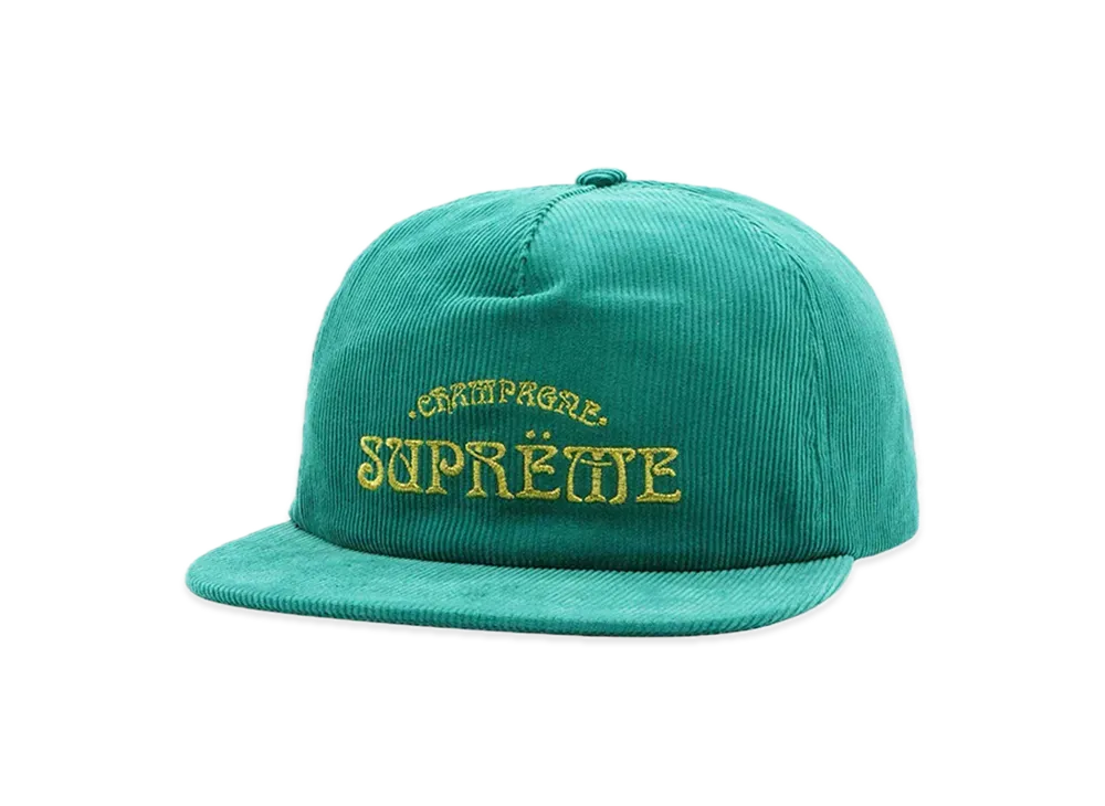 Supreme Champagne Corduroy 5-Panel "Green"