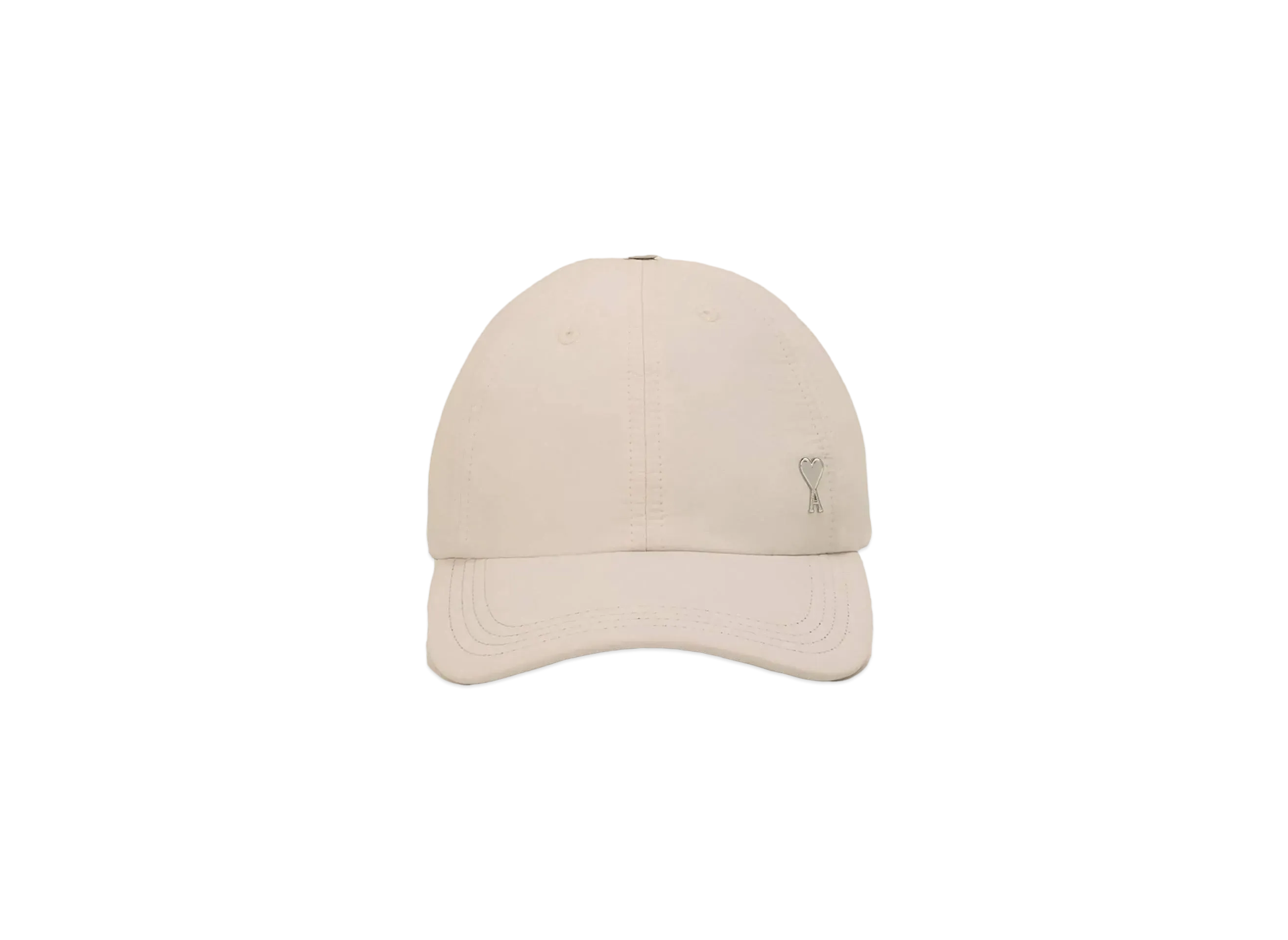 AMI PARIS Ami de Coeur Studded Cap "Chalk"