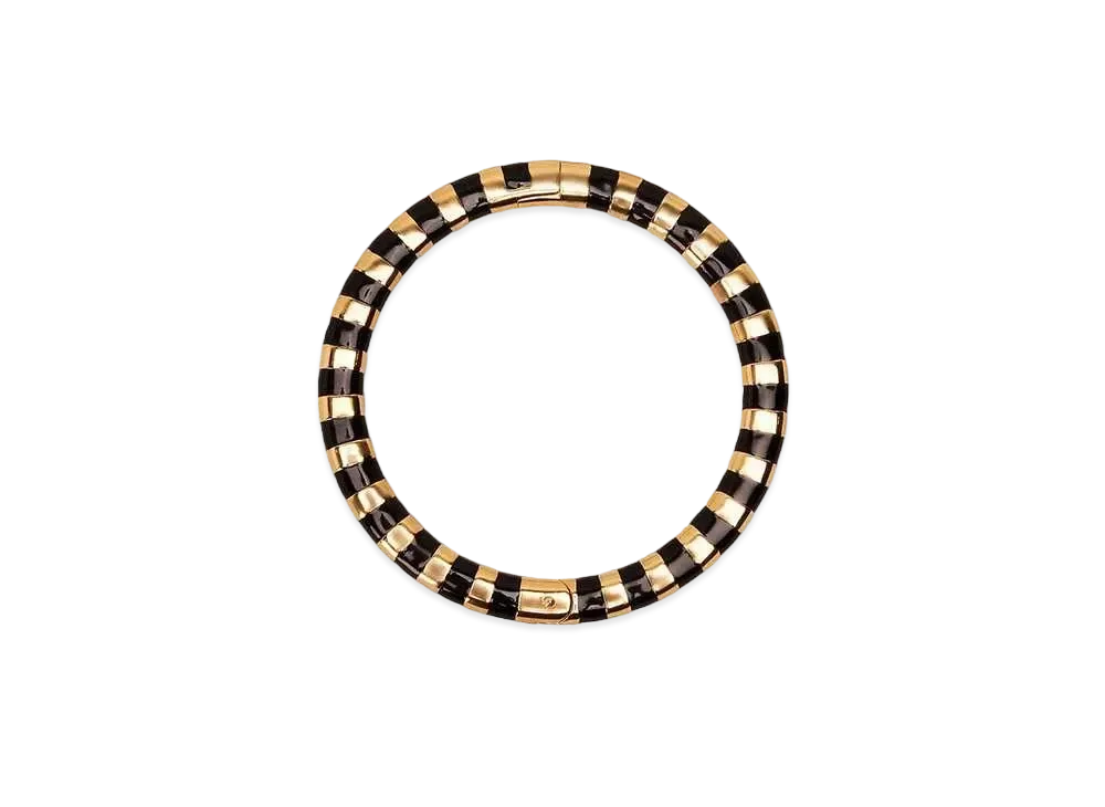 AMI PARIS Ami Bracelet "Black/Gold"