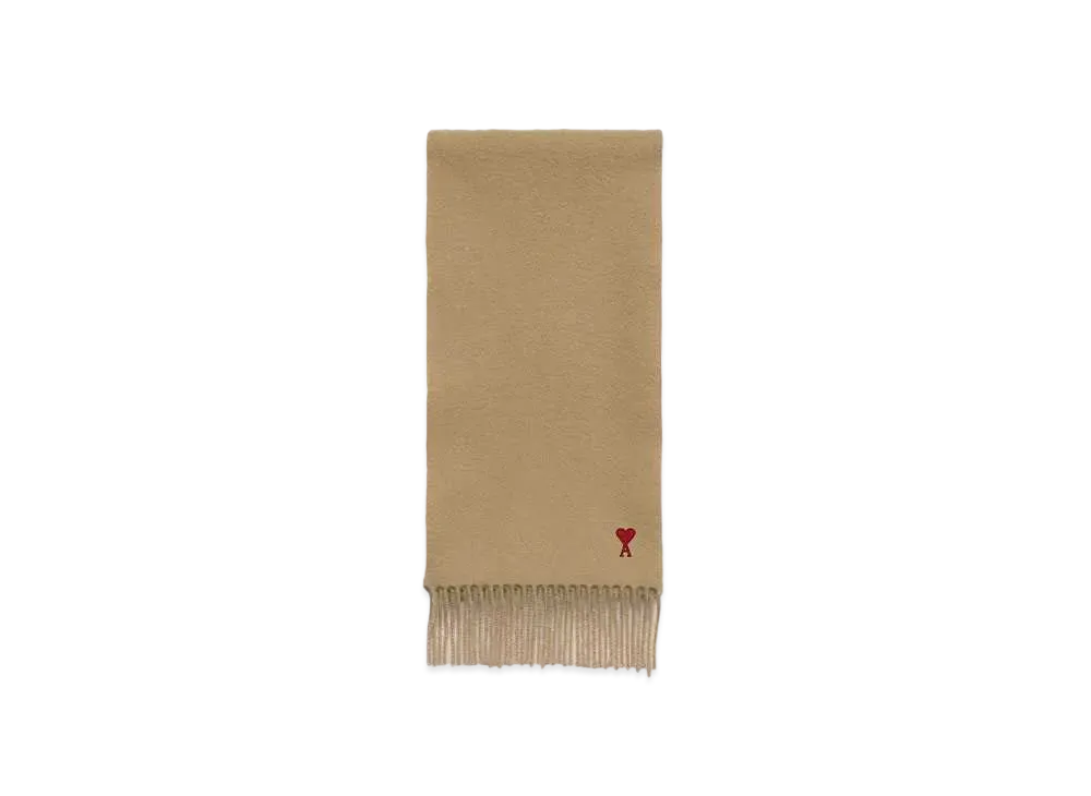 AMI PARIS Ami de Coeur Scarf "Champagne"