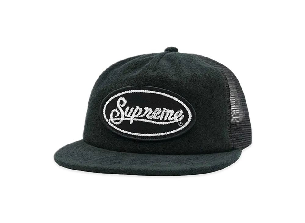 Supreme Terry Mesh Back 5-Panel "Black"