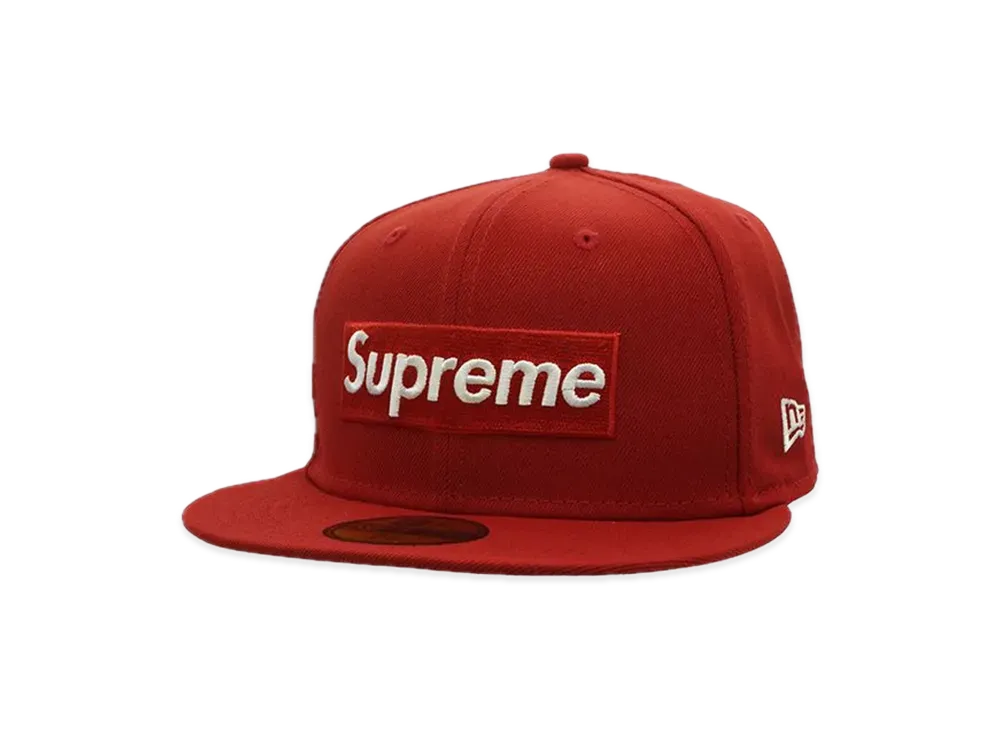 Supreme MLB Teams Box Logo New Era "Red"