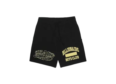 BILLIONAIRE BOYS CLUB BB HEART MIND STARS ZIPPER POCKET SHORTS "BLACK"