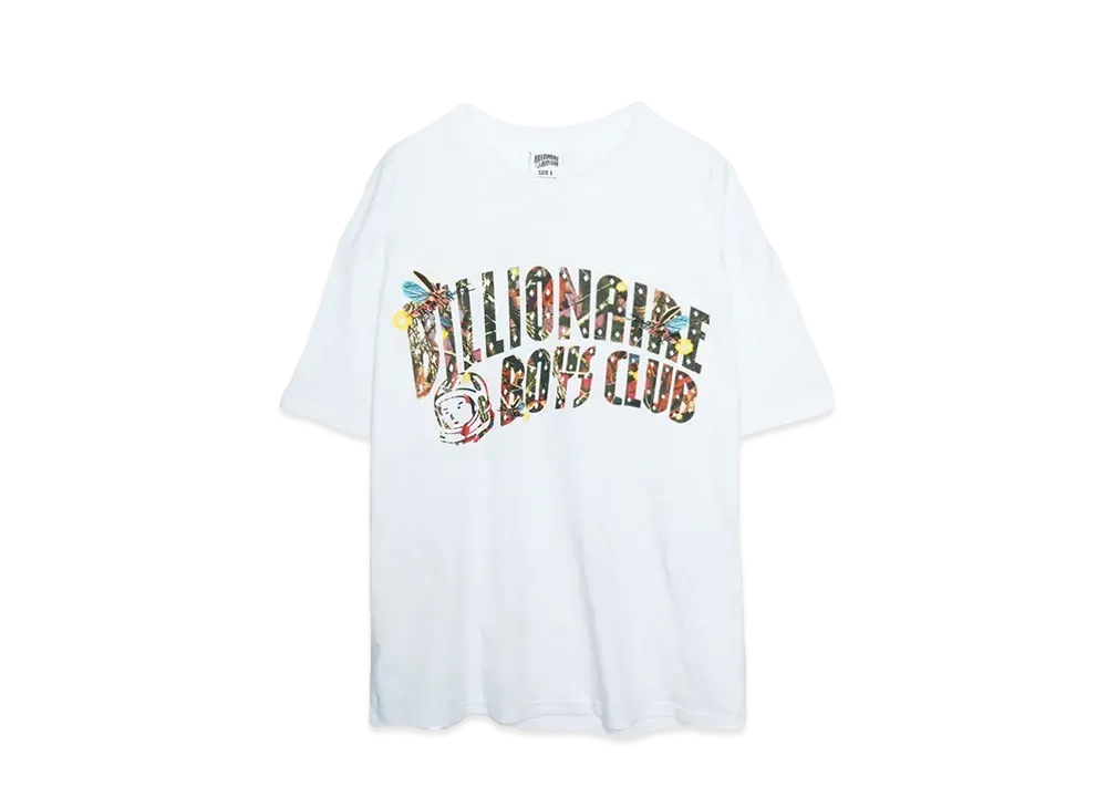 BILLIONAIRE BOYS CLUB BB ARCH T-SHIRT "BLEACH WHITE"