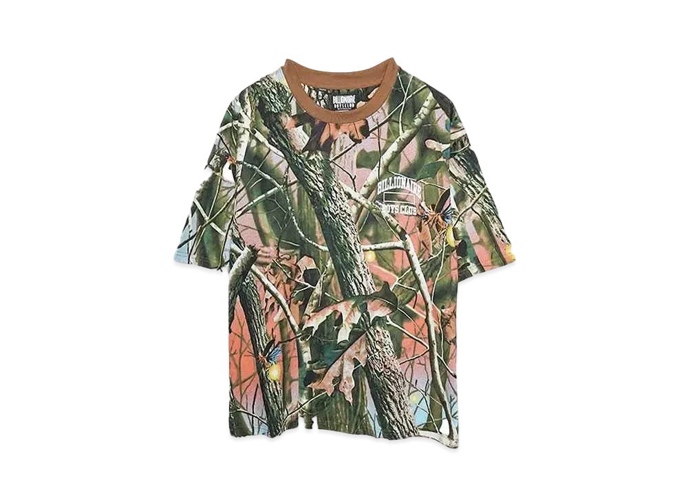 BILLIONAIRE BOYS CLUB BB DEEP WATER HEAVYWEIGHT CROPPED T-SHIRT "TOFFEE"
