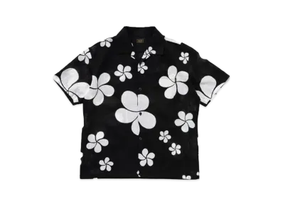 RATS FLOWER ALOHA S/S SHIRT "BLACK"