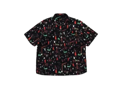 RATS LITTLE RED RIDING HOOD S/S SHIRT "BLACK"