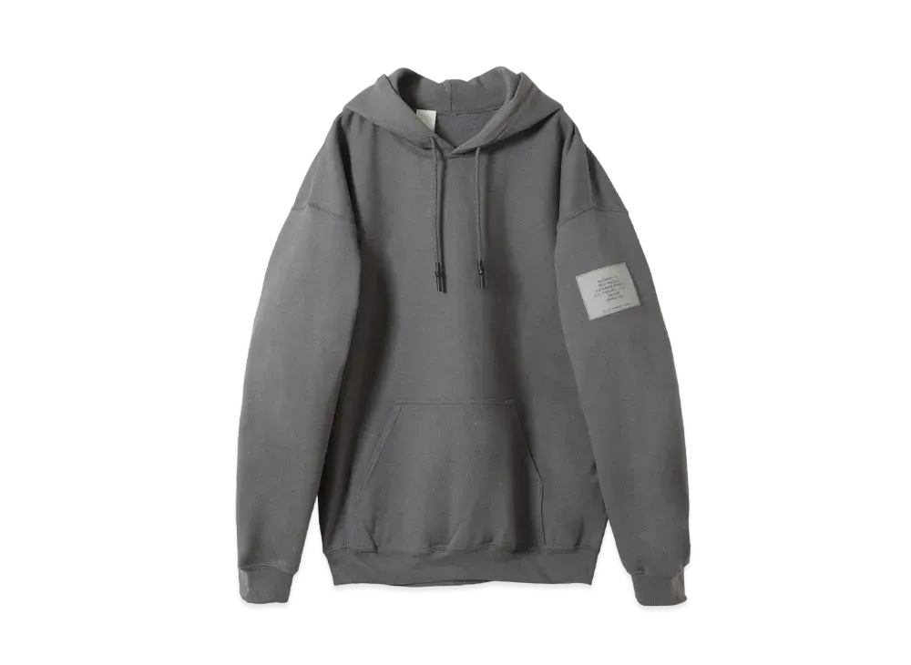N.HOOLYWOOD Hooded Sweatshirt "Charcoal"